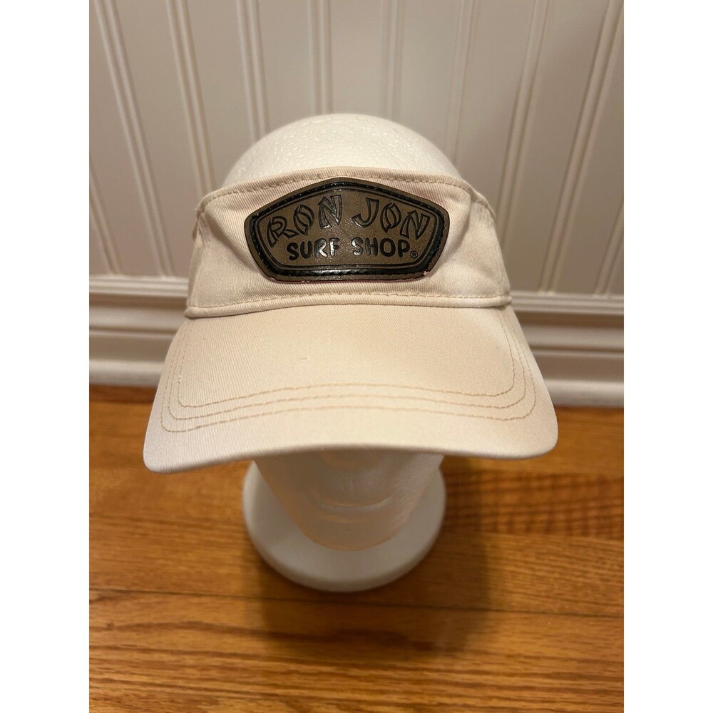 Ron Jon Surf Shop Visor Hat Mens Beige
